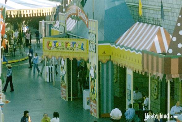 Photo of Fantasyland in 1974 (detail)