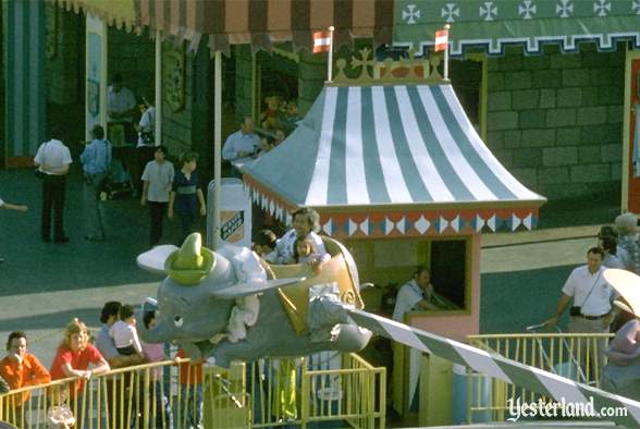 Photo of Fantasyland in 1974 (detail)