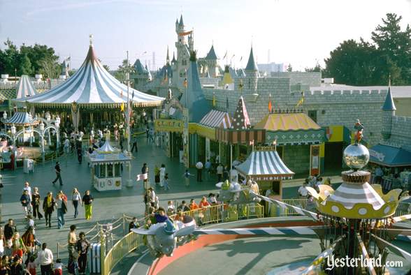 Photo of Fantasyland in 1974