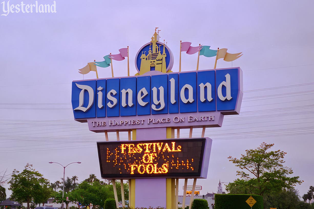 Disneyland sign