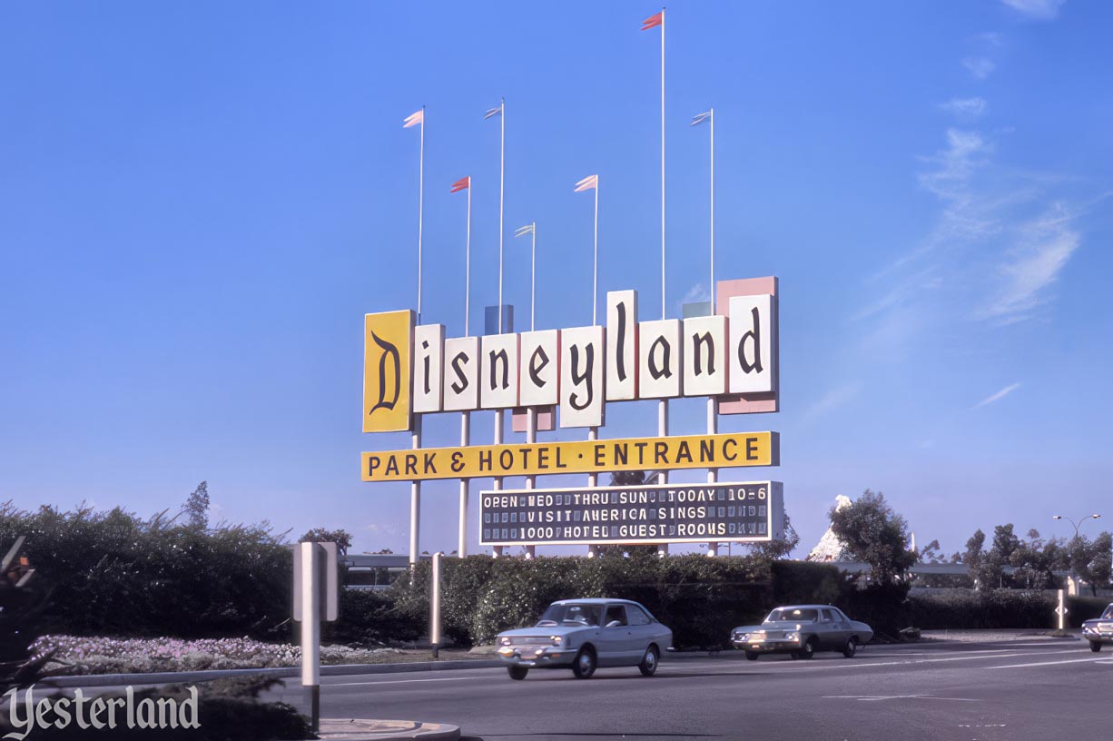 Disneyland sign