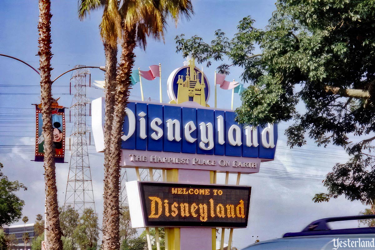 Disneyland sign