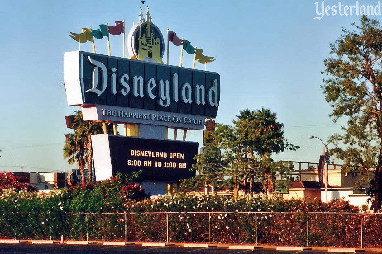 Disneyland sign