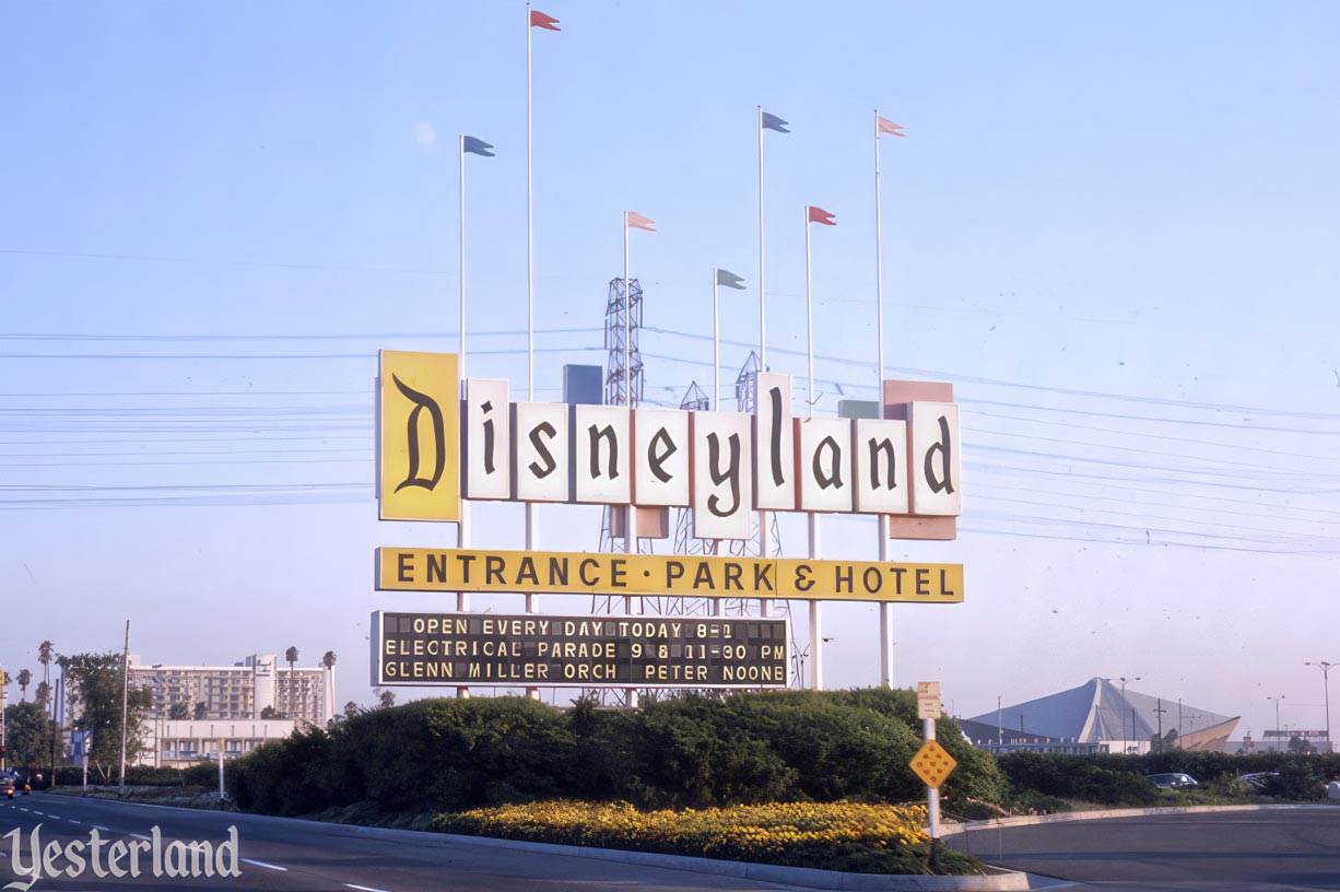 Disneyland sign