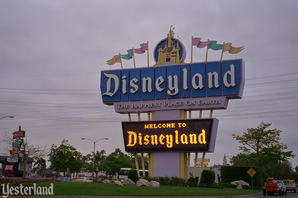 Disneyland sign