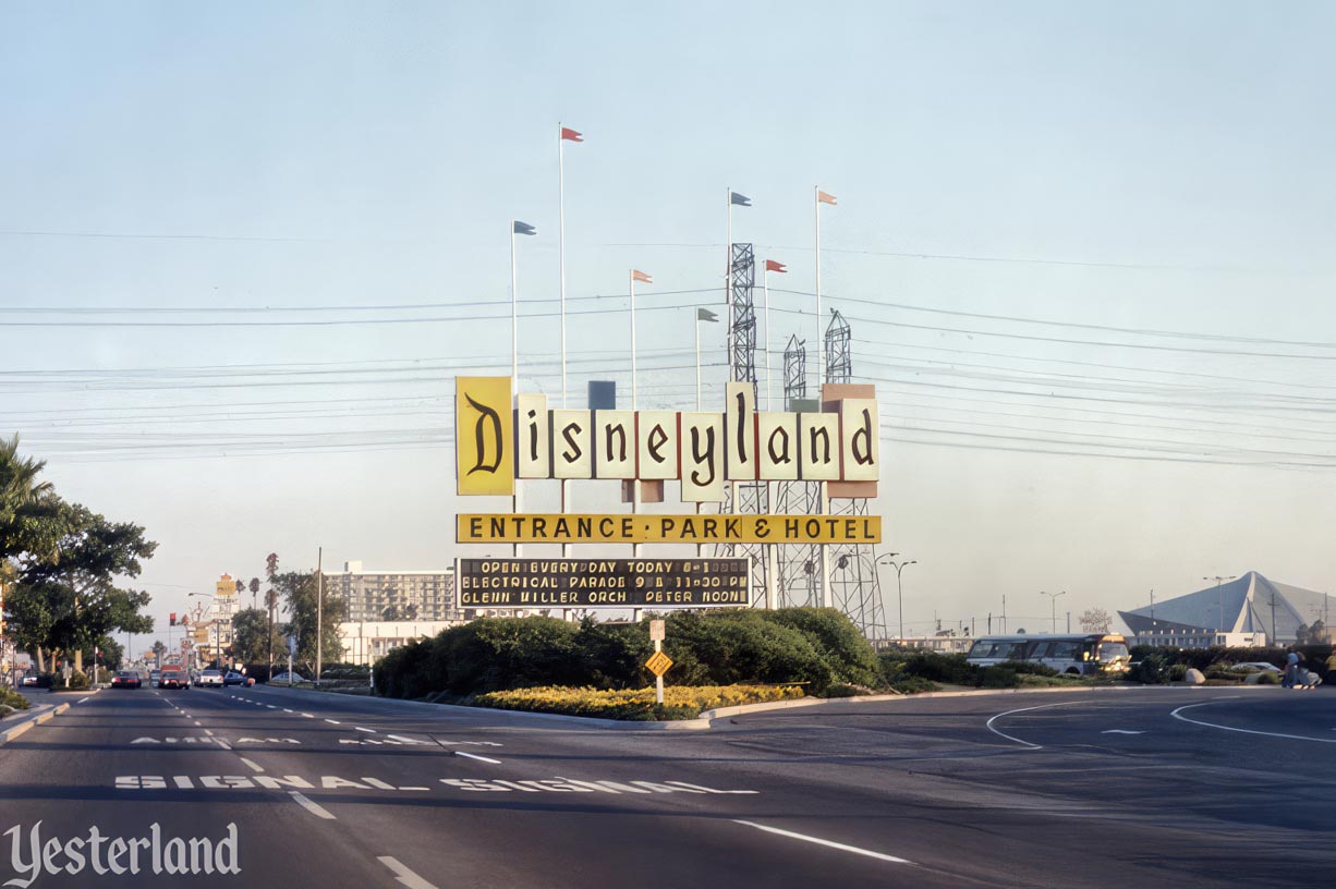 Disneyland sign