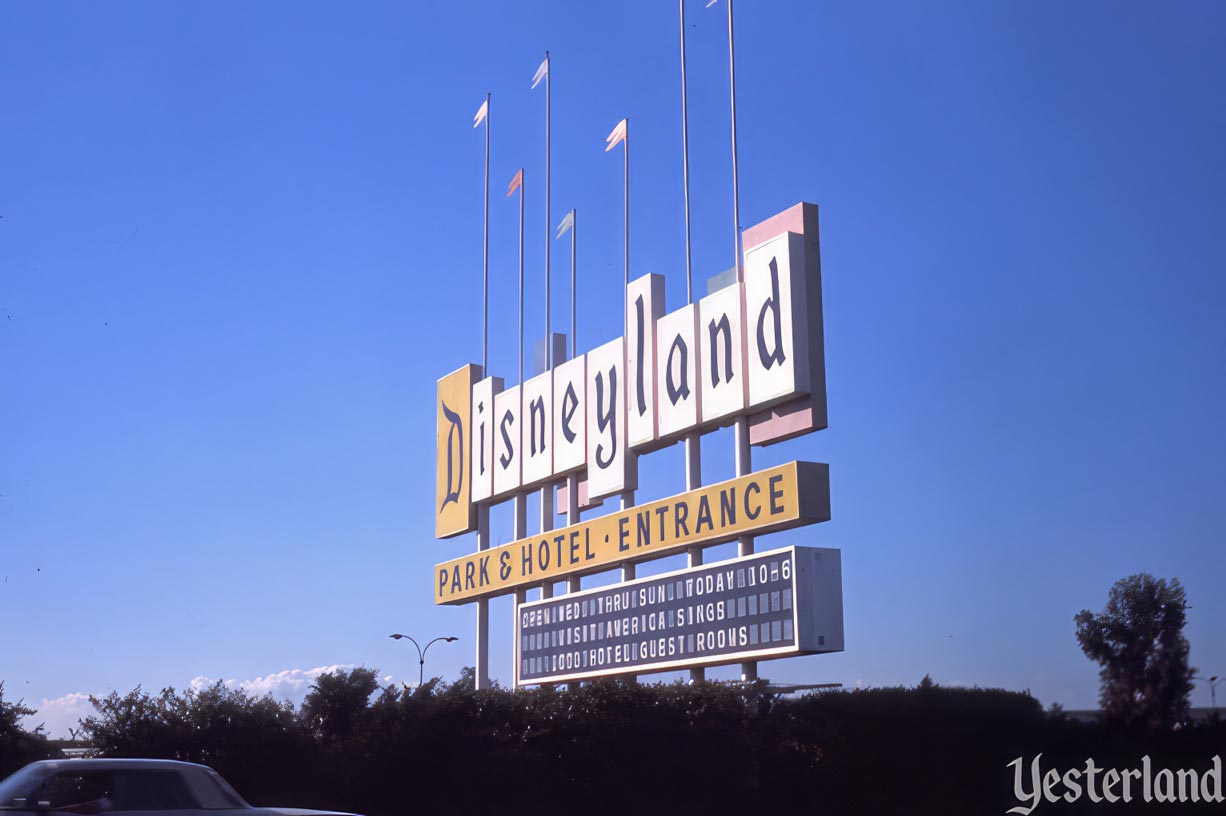 Disneyland sign