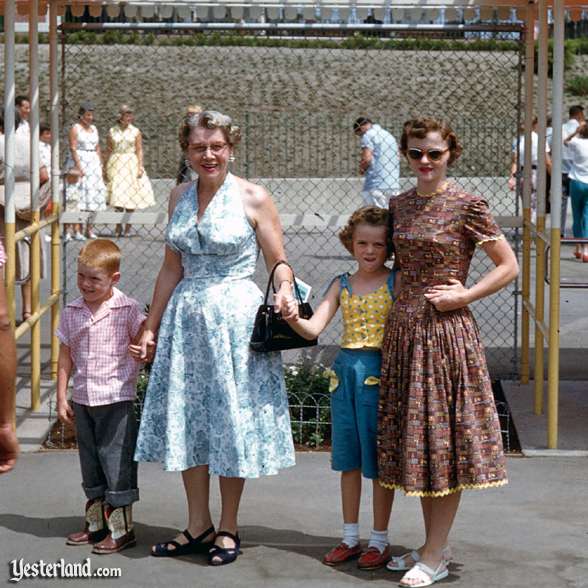 Dressing for Disneyland in the 1950s