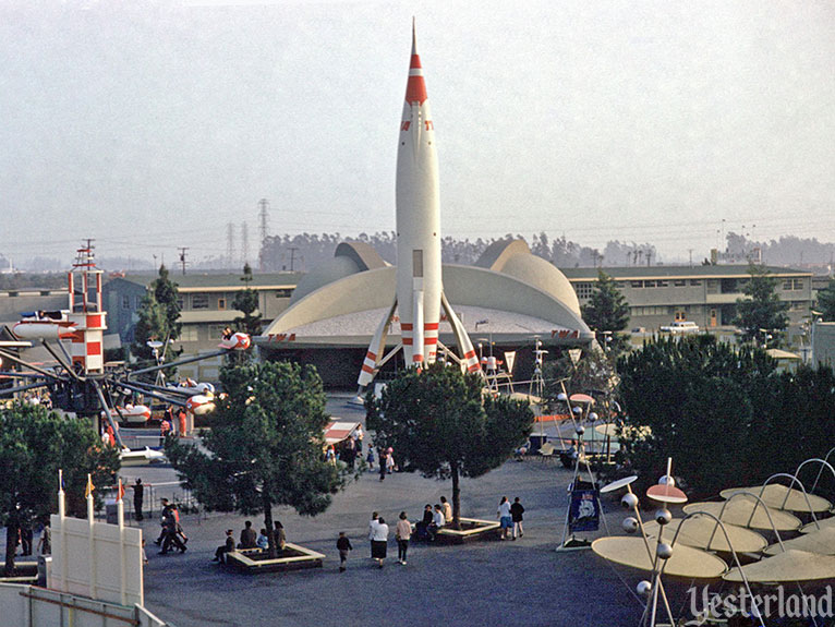 Yesterland: Birth of the “E” Ticket: TWA Rocket To The Moon