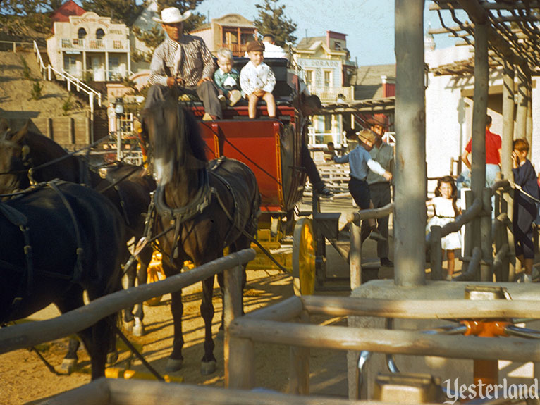 Yesterland: Birth of the “E” Ticket: Rainbow Mt. Stage Coaches