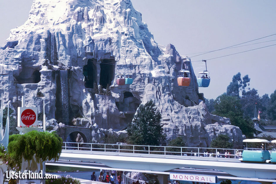 Photo of Matterhorn exterior, with Skyway entering