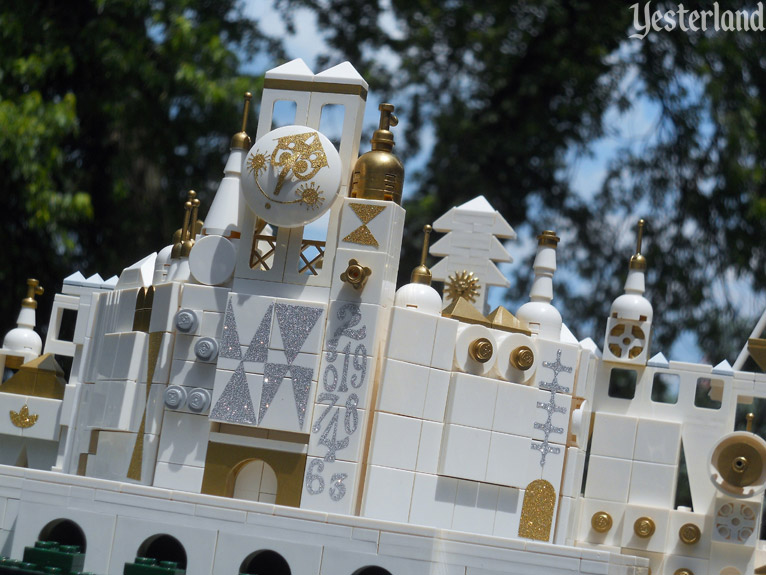 LEGO model of Disneyland’s “it’s a small world”