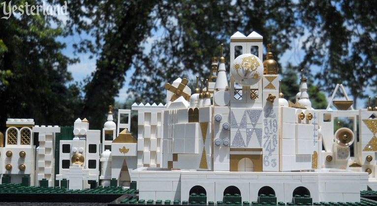 LEGO model of Disneyland’s “it’s a small world”