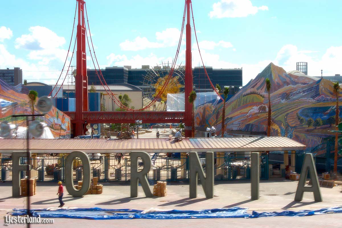 Entrance Letters at Disney's California Adventure