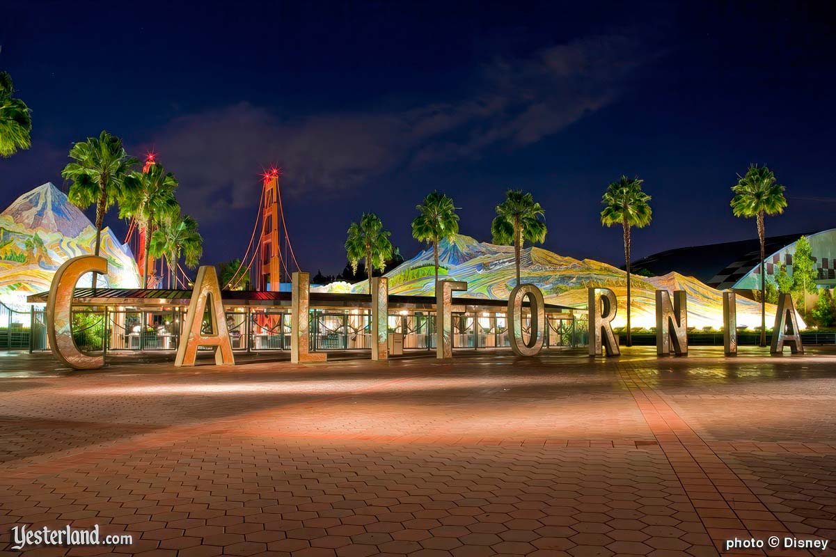 Entrance Letters at Disney's California Adventure