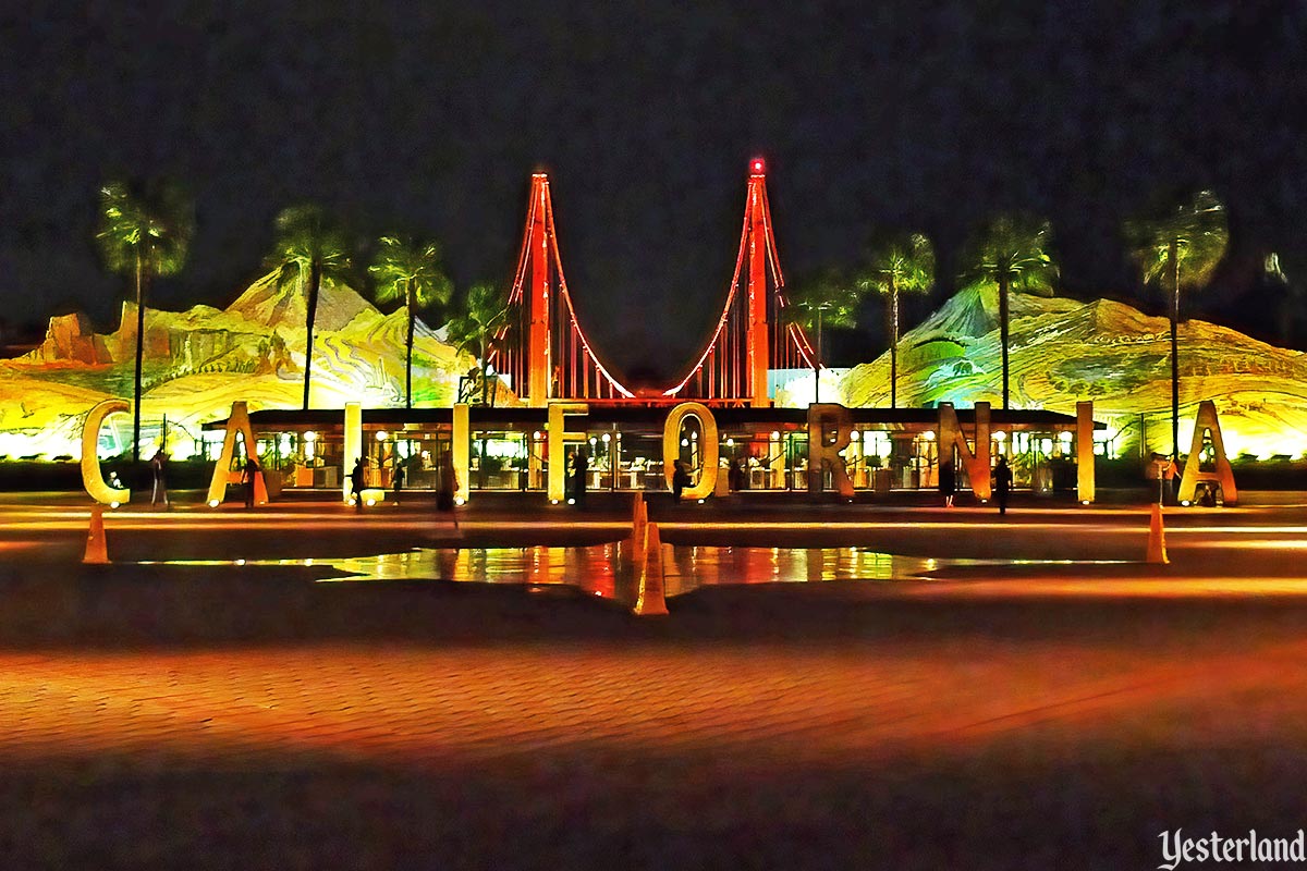 Entrance Letters at Disney's California Adventure