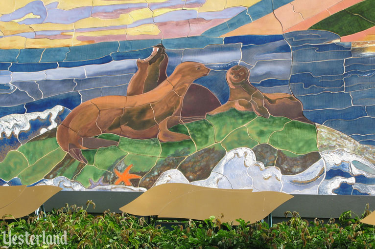 Ceramic Mural at entrance to Disney's California Adventure