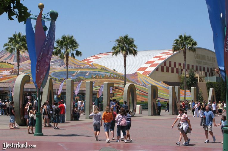 Ceramic Mural at entrance to Disney's California Adventure