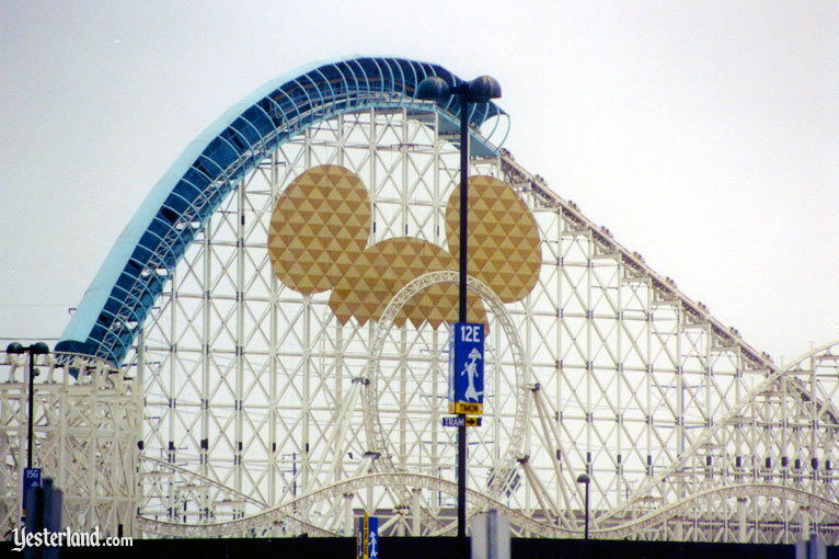 The Mickey Head on California Screamin’ at Disney's California Adventure