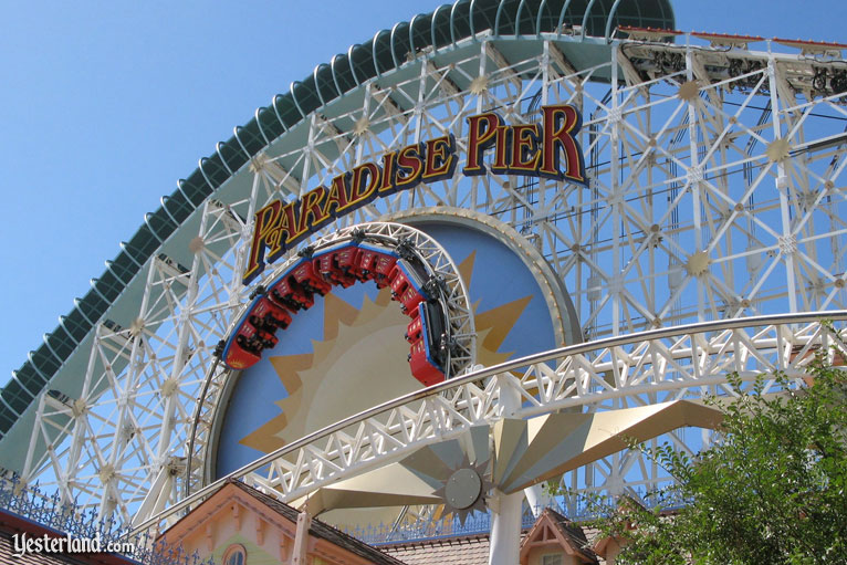 The Mickey Head on California Screamin’ at Disney's California Adventure