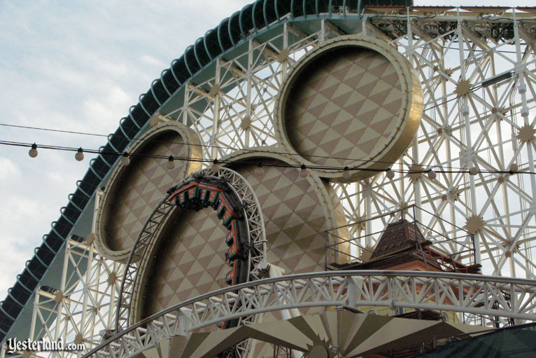 The Mickey Head on California Screamin’ at Disney's California Adventure