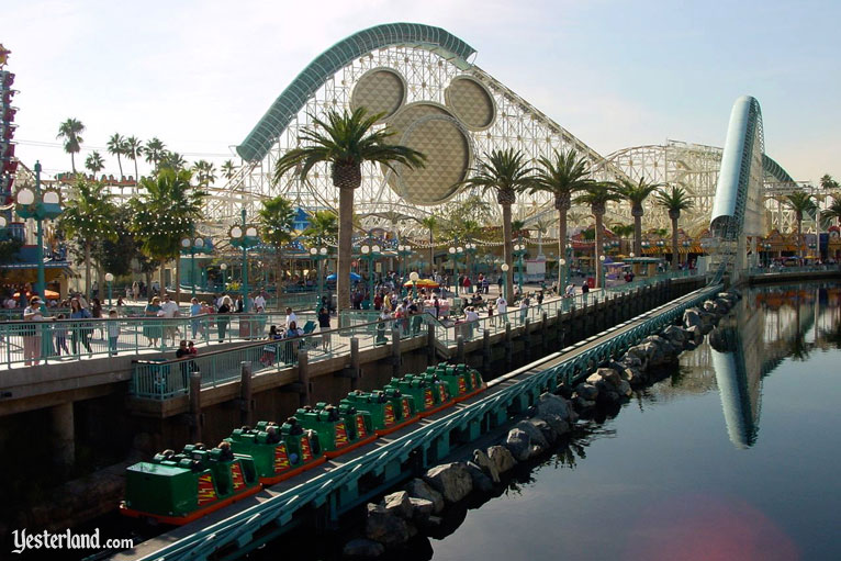 The Mickey Head on California Screamin’ at Disney's California Adventure