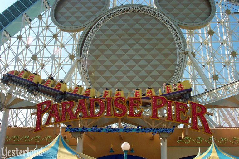 The Mickey Head on California Screamin’ at Disney's California Adventure