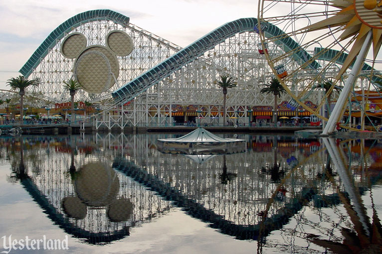 The Mickey Head on California Screamin’ at Disney's California Adventure