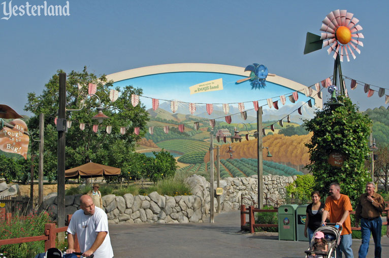 Bountiful Valley Farm Mural at Disney California Adventure