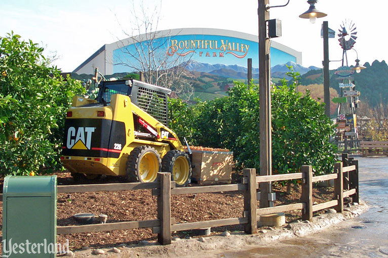 Bountiful Valley Farm Mural at Disney California Adventure