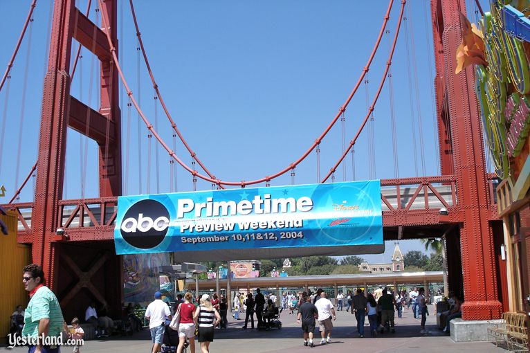 Golden Gate Bridge at Disney's California Adventure