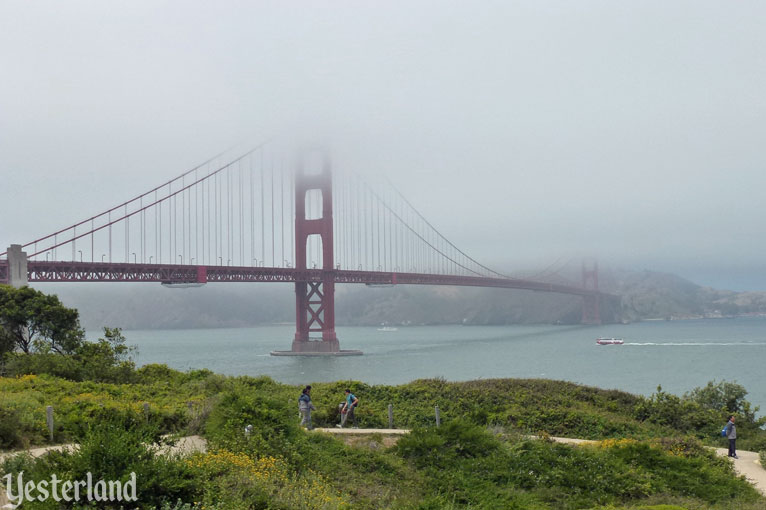 Golden Gate Bridge at Disney's California Adventure