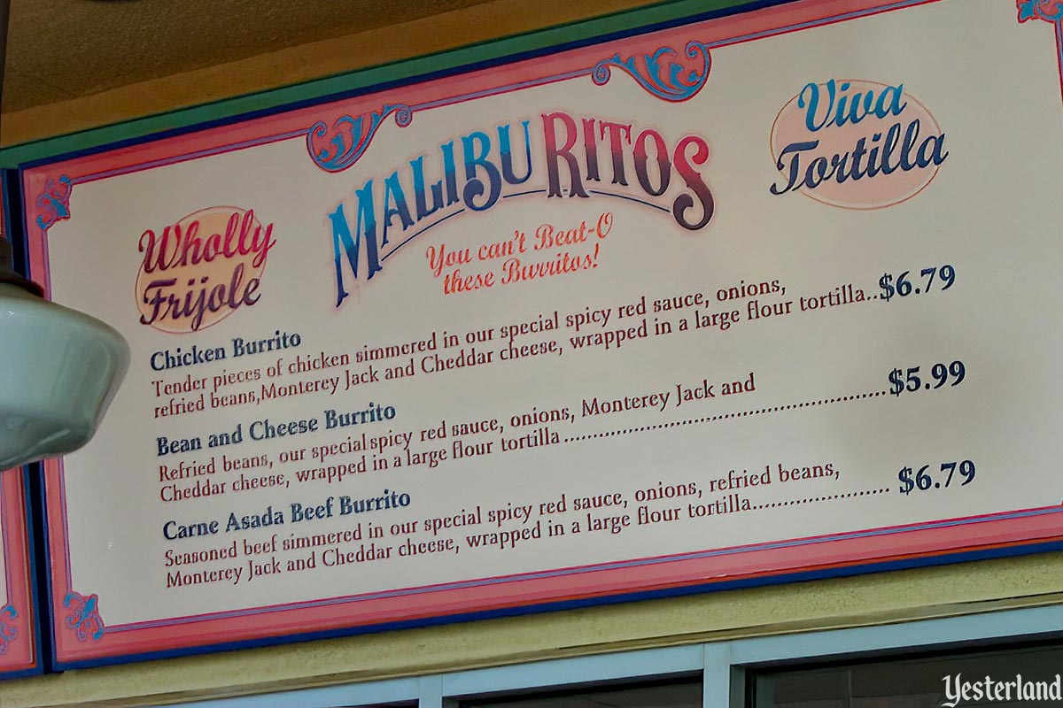 Malibu-Ritos at Disney’s California Adventure