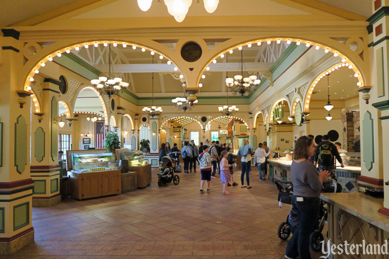 Boardwalk Pizza & Pasta interior at Disney California Adventure