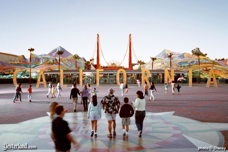 Sunshine Plaza at Disney's California Adventure