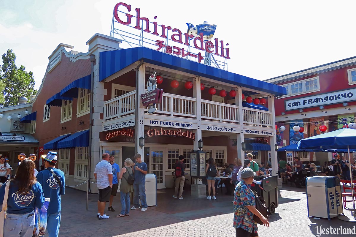 Ghirardelli Soda Fountain and Chocolate Shop at Disney California Adventure