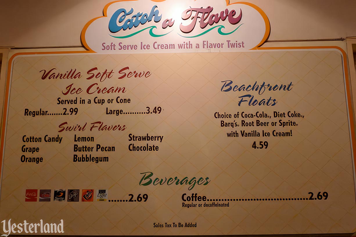 Catch a Flave Ice Cream at Disney California Adventure