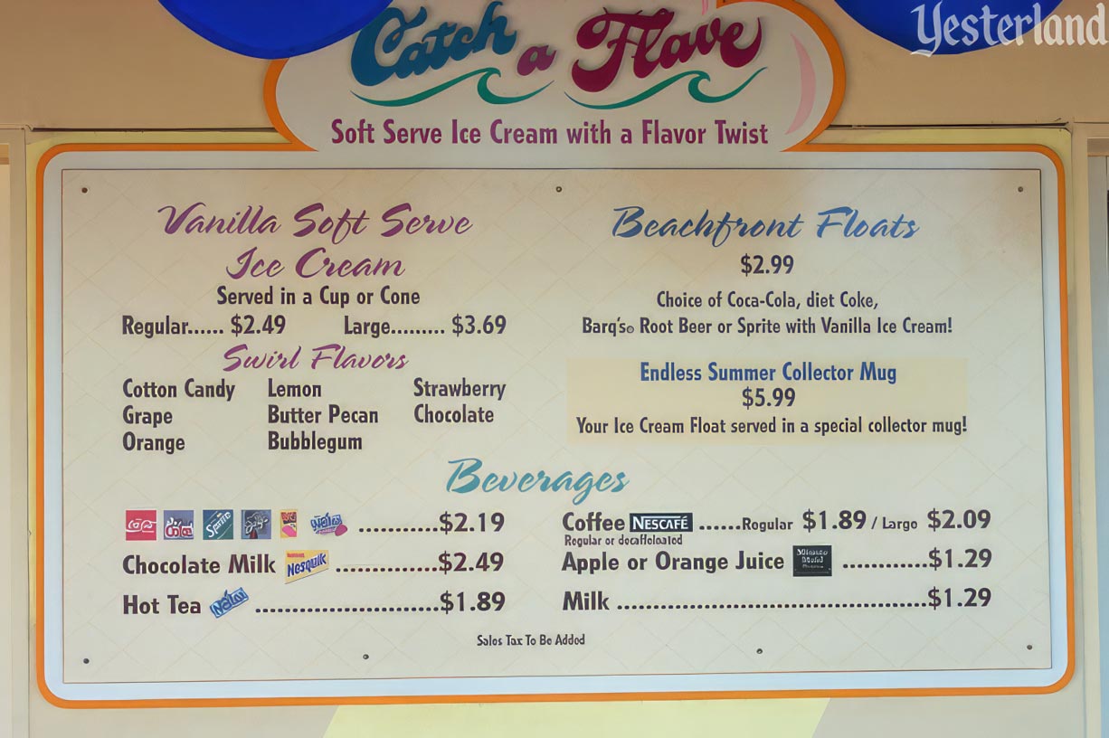 Catch a Flave Ice Cream at Disney California Adventure