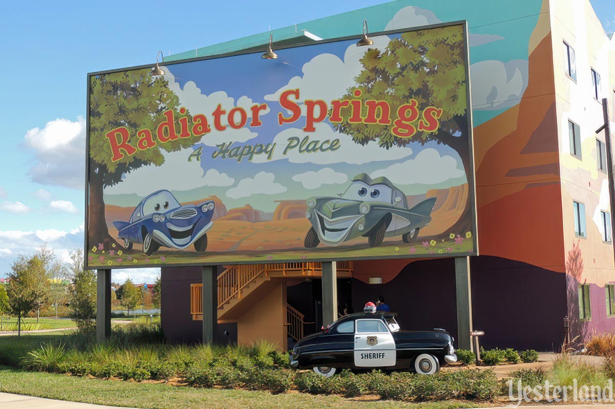 Cars area at Disney’s Art of Animation Resort