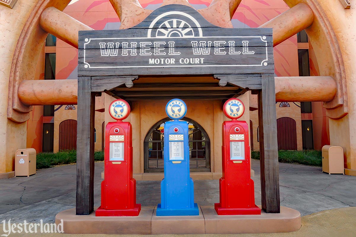 Cars area at Disney’s Art of Animation Resort