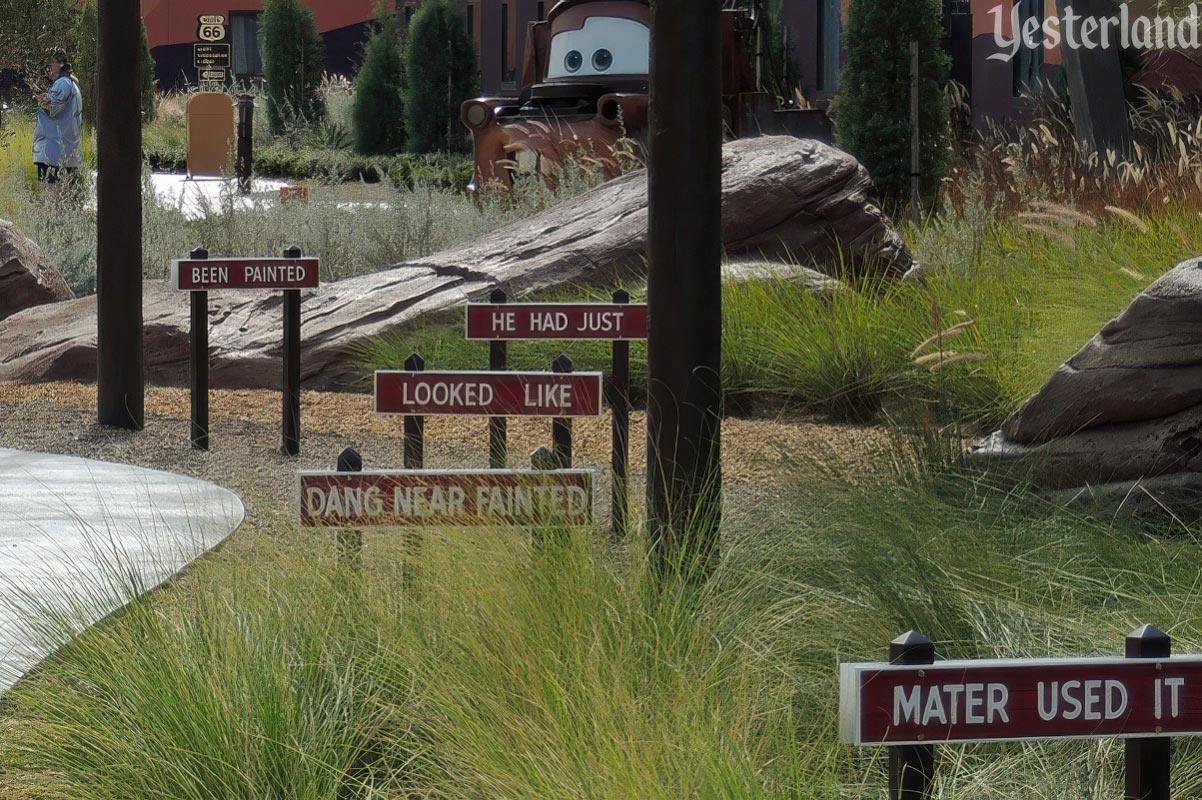 Cars area at Disney’s Art of Animation Resort