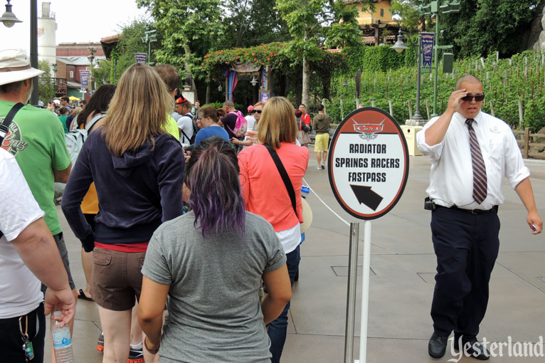 Lube-O-Rama in Cars Land at Disney California Adventure