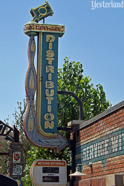 Lube-O-Rama in Cars Land at Disney California Adventure