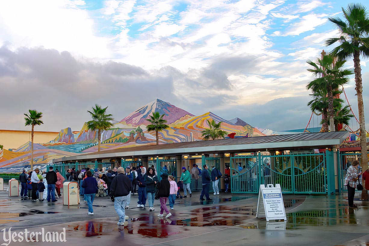 December 2001 at Disney's California Adventure