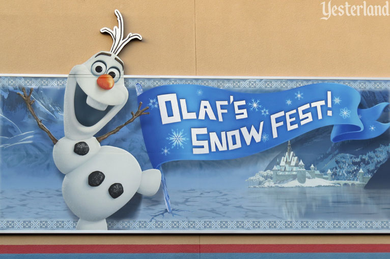 Olaf’s Snow Fest at Disney California Adventure