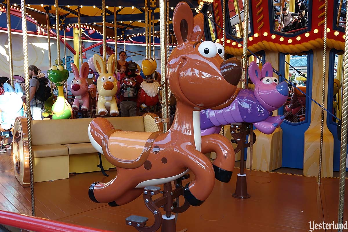 Jessie’s Critter Carousel at Disney California Adventure