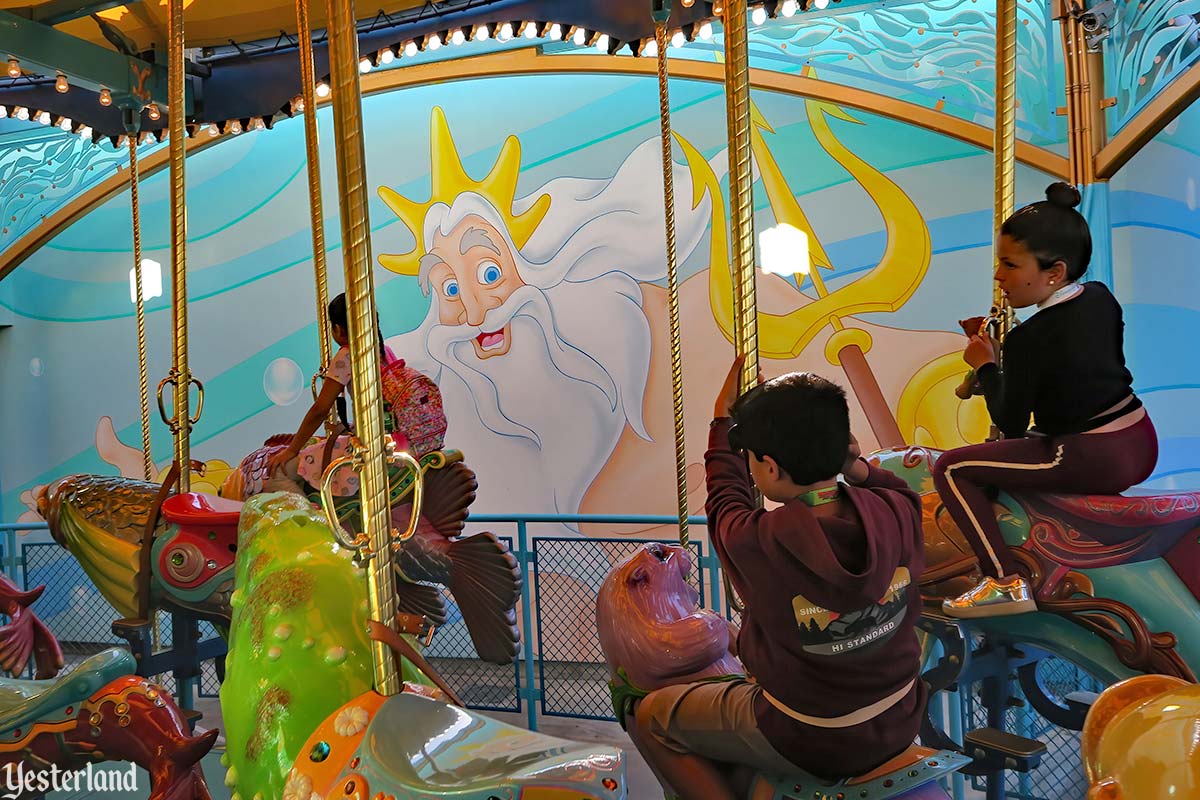 King Triton’s Carousel of the Sea at Disney California Adventure