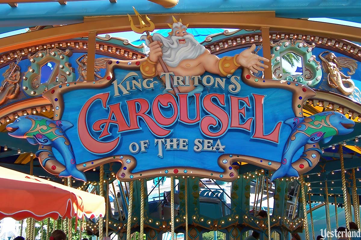 King Triton’s Carousel of the Sea at Disney California Adventure