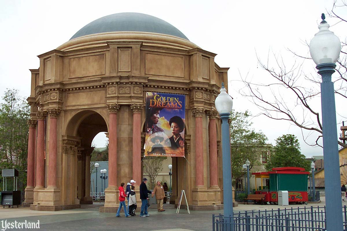 Strolling through Disney California Adventure, February 2001