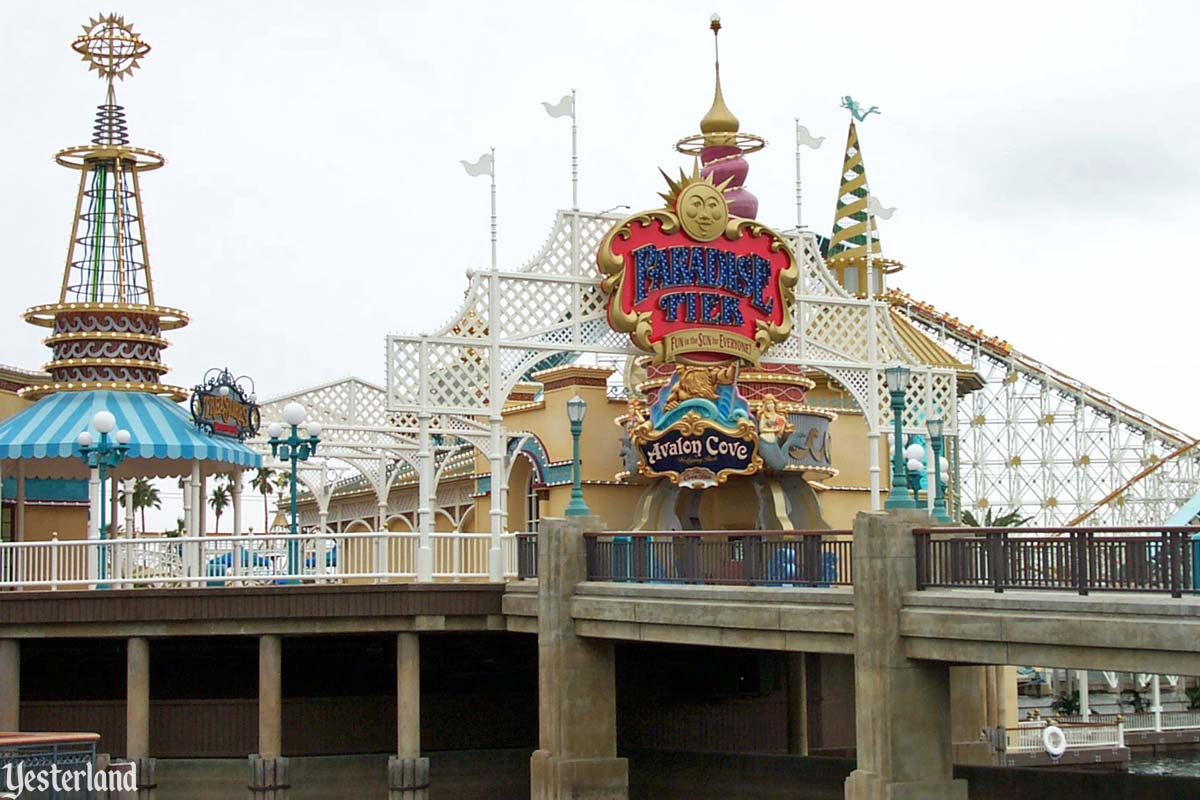 Strolling through Disney California Adventure, February 2001